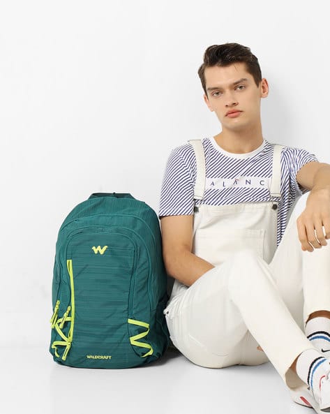 wildcraft green backpack