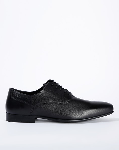 Textured Oxford Formal Shoes (Image - 1)