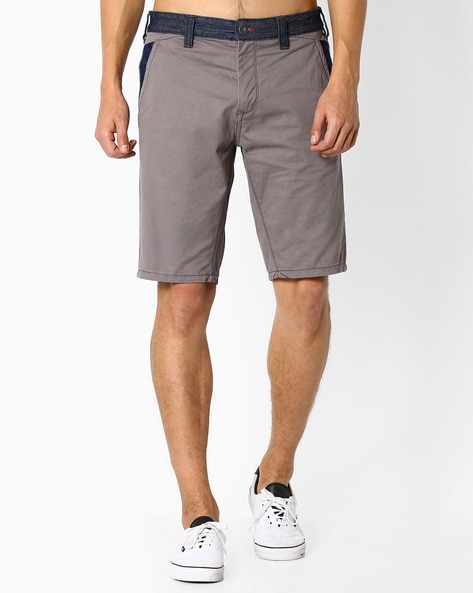 Buy Grey Shorts & 3/4ths for Men by DNMX Online