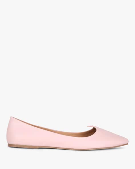 Pointed-Toe Ballerina Flats