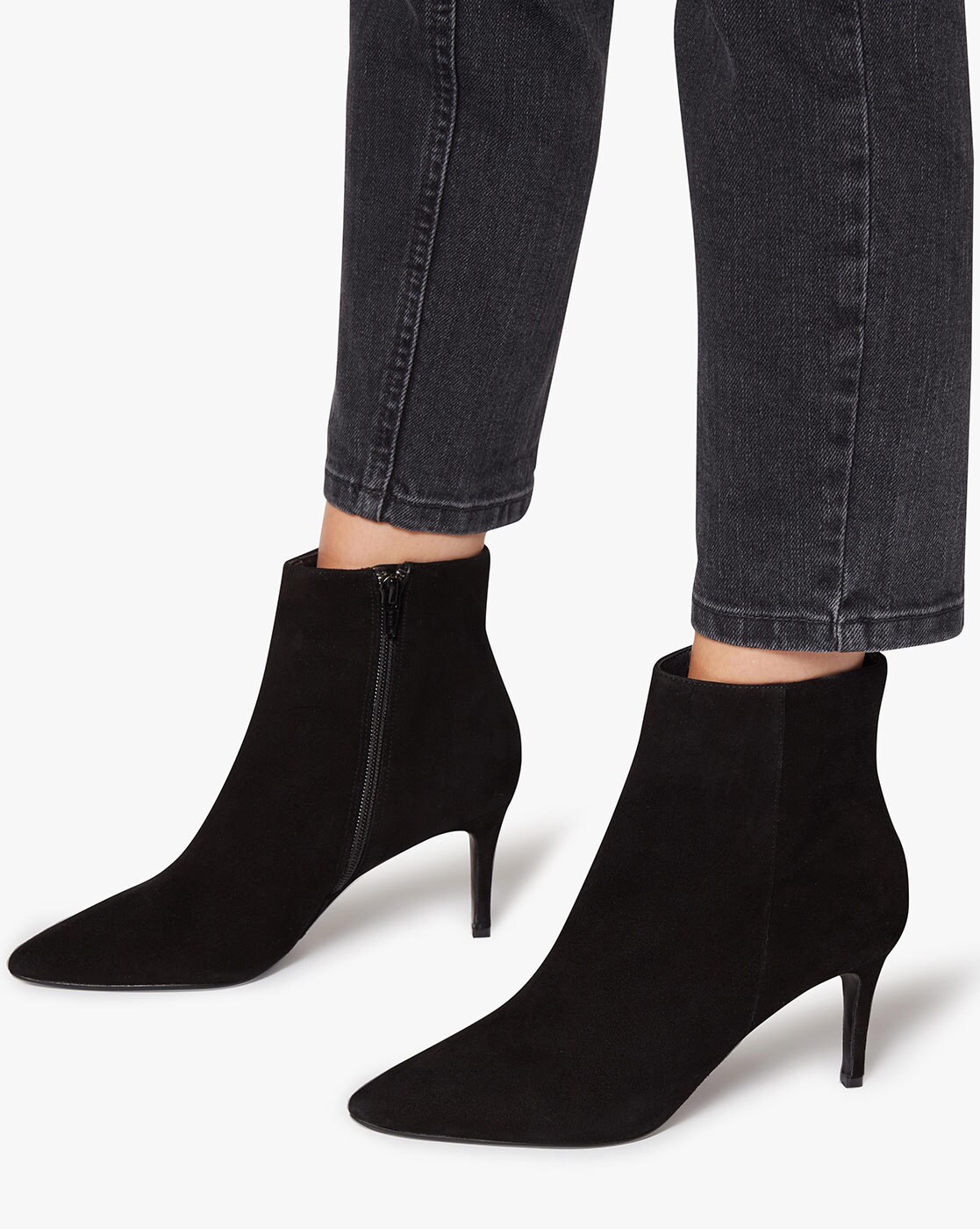 dune heeled ankle boots