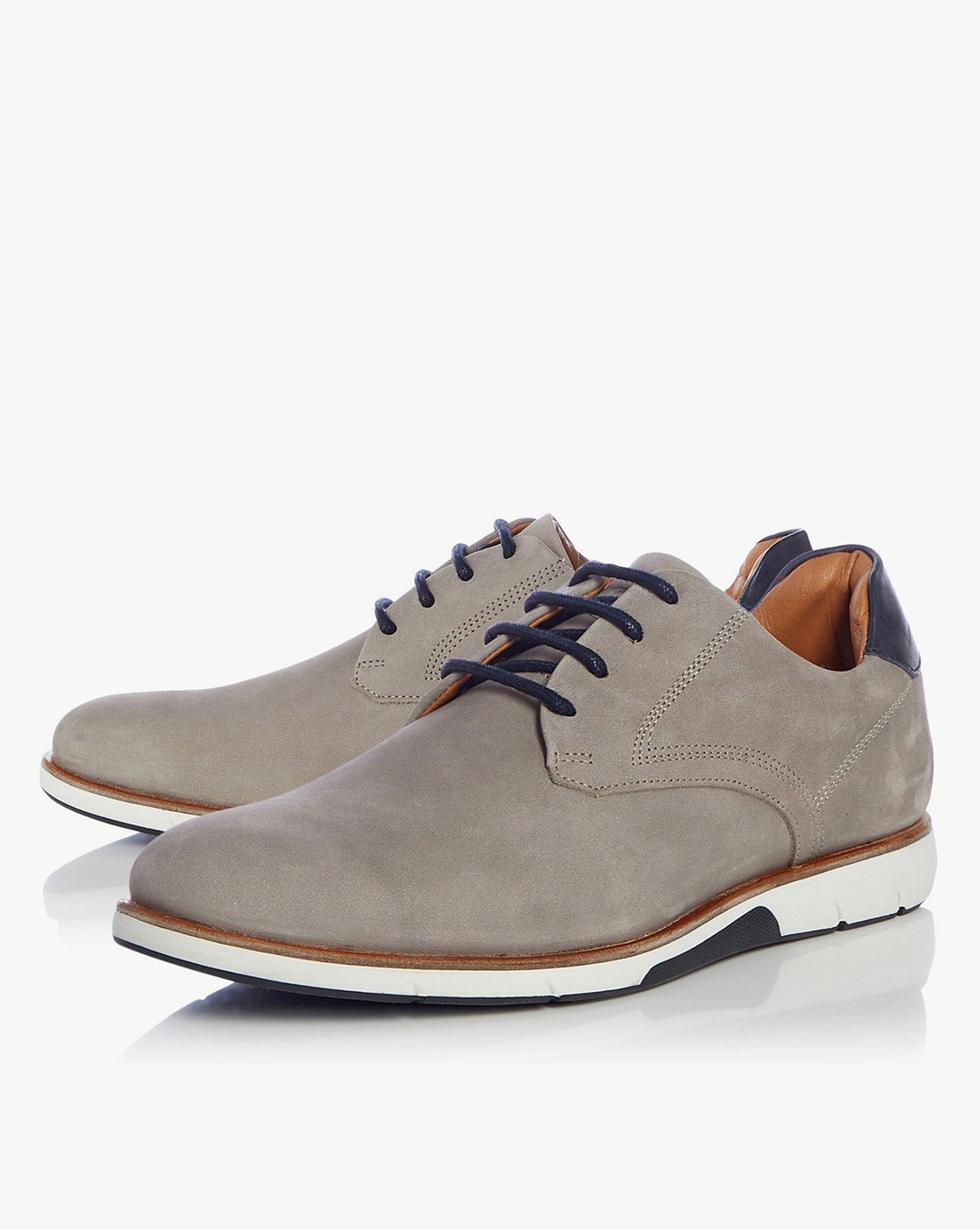 Buy Grey Formal Shoes for Men by Dune 