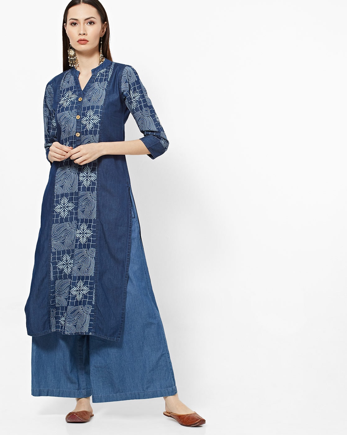 Shop Kurta Sets Kurti Pant Set Palazzo Pants With Kurtis For Women