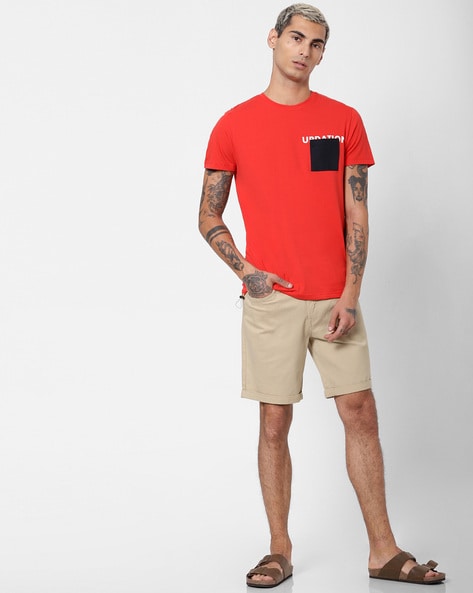 Buy Beige Shorts & 3/4ths for Men by Jack & Jones Online