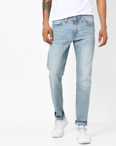 levi's men's 511 light blue slim fit jeans