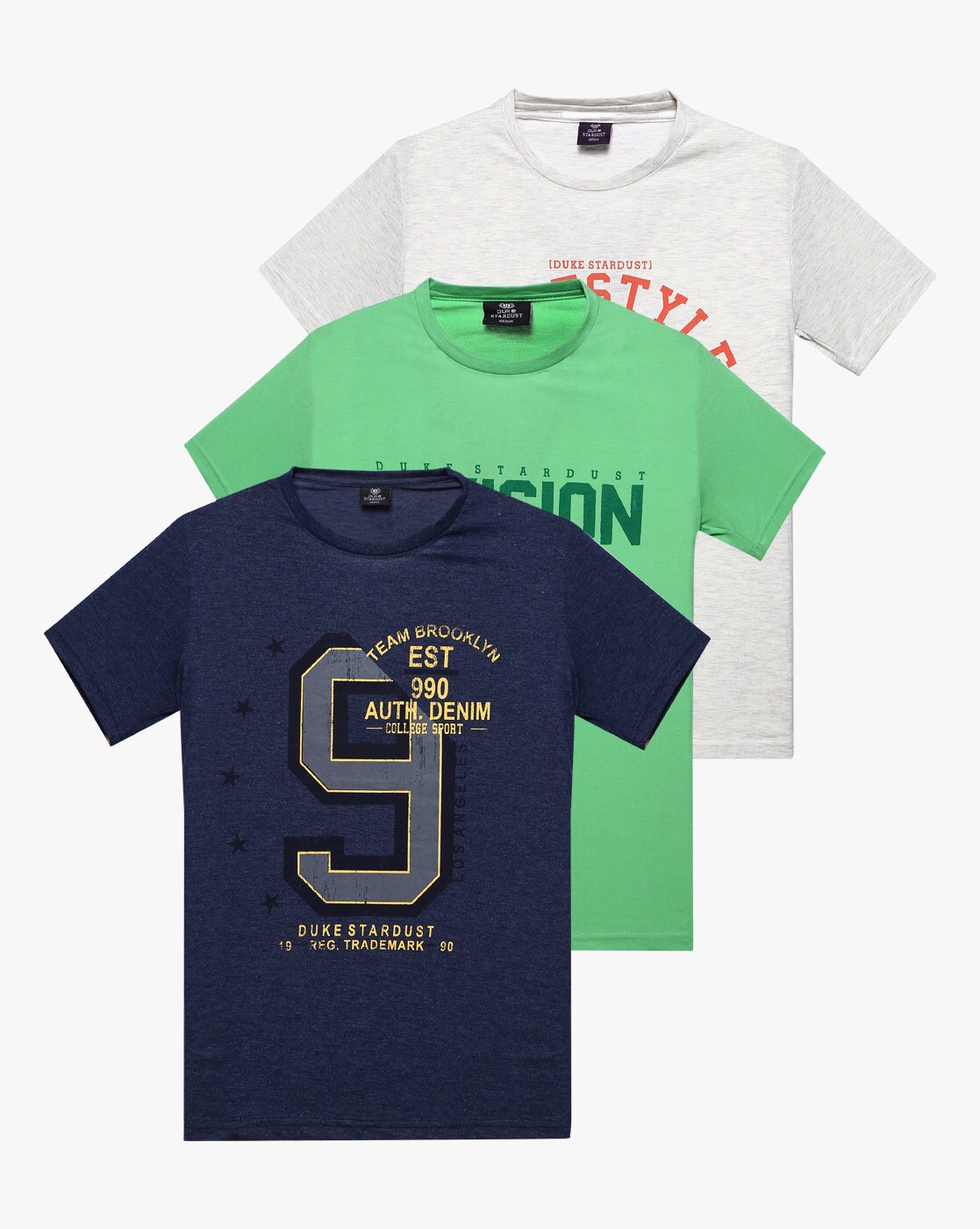 duke t shirts pack of 3 online