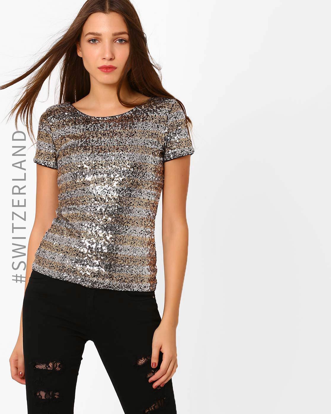 Sequin hotsell tops online