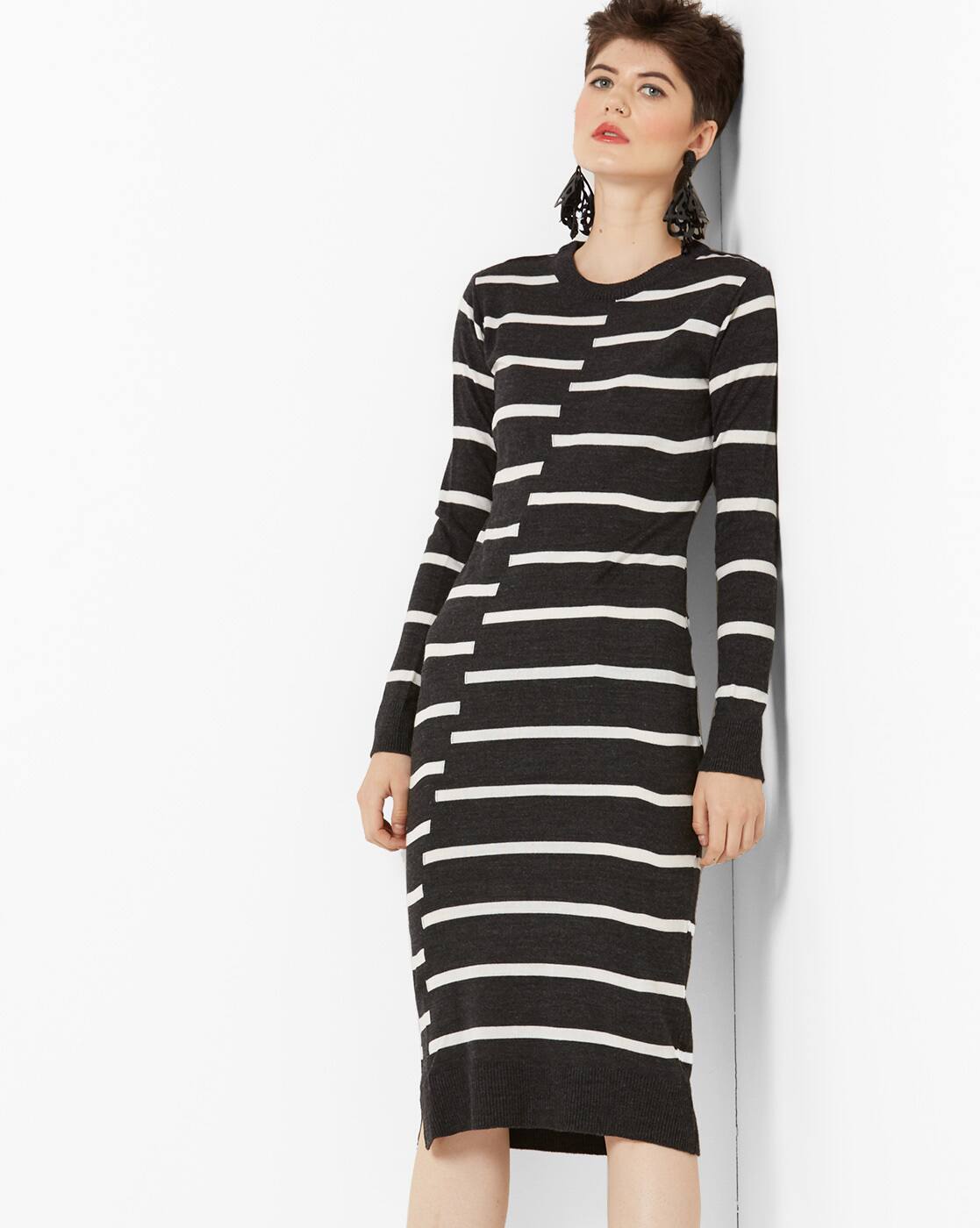 Buy Grey Dresses for Women by AJIO 
