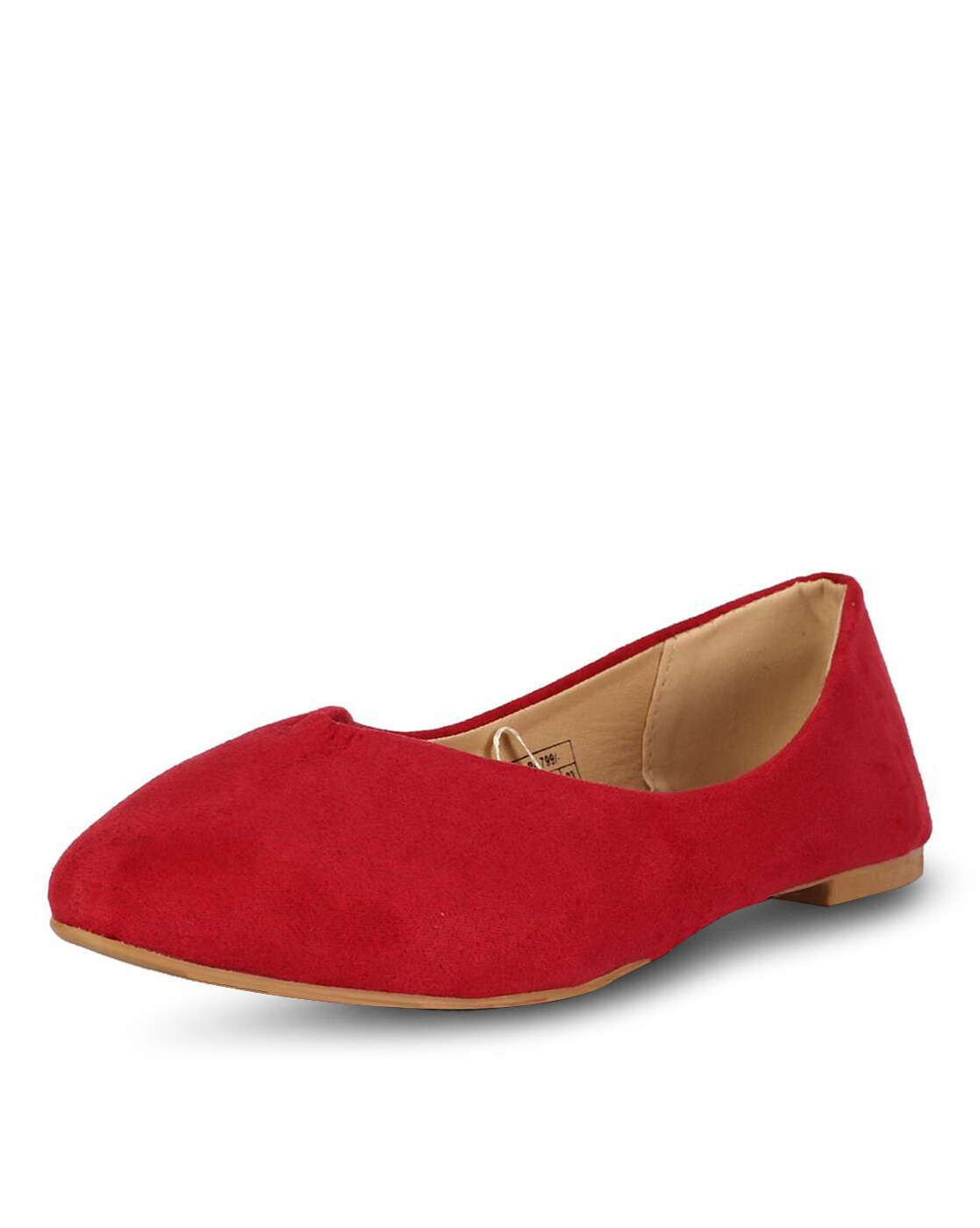 red ballerina shoes