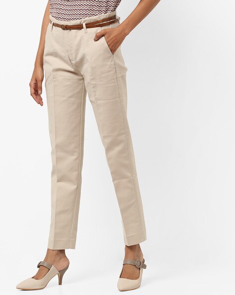 United Colors of Benetton Regular Fit Women Beige Trousers  Buy Beige United  Colors of Benetton Regular Fit Women Beige Trousers Online at Best Prices  in India  Flipkartcom