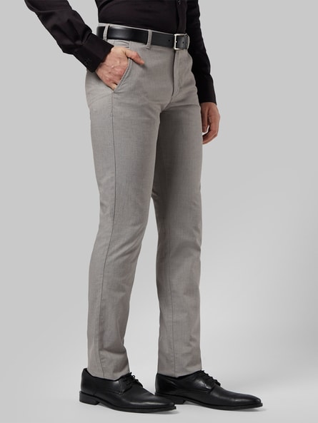 PARK AVENUE Slim Fit Men Grey Trousers  Buy PARK AVENUE Slim Fit Men Grey Trousers  Online at Best Prices in India  Flipkartcom