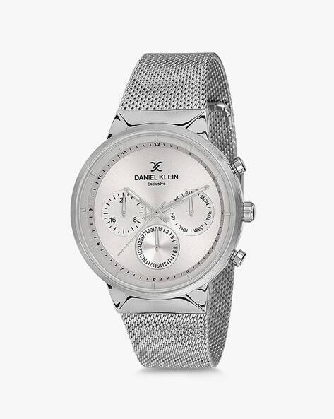 daniel klein silver watch