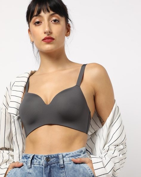 Buy Women's Zivame Non Padded T-Shirt Bra with Hook and Eye Closure Online