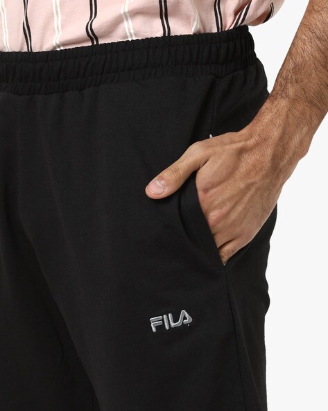 Buy Black Track Pants for Men by FILA Online