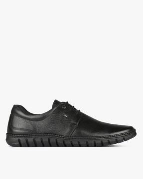 Id black derby shoes Clearance