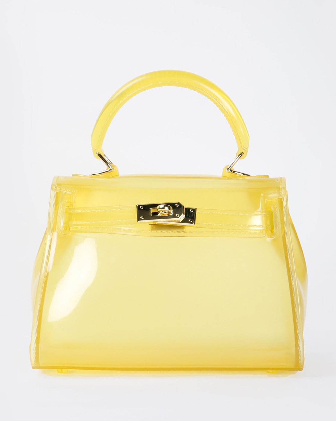 clear yellow bag