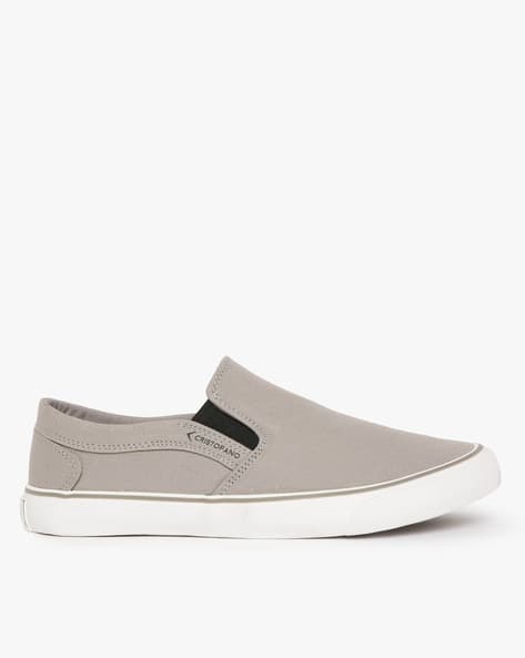 Slip-On Casual Shoes with Elasticated Gussets