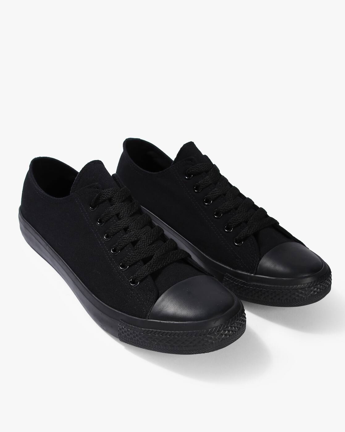 ajio black shoes