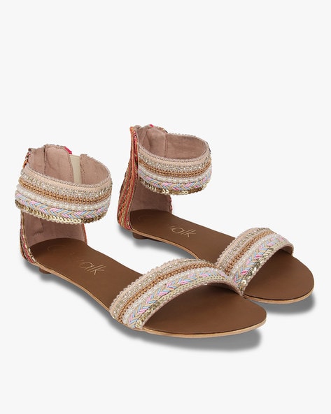 Buy Multicoloured Flat Sandals for 