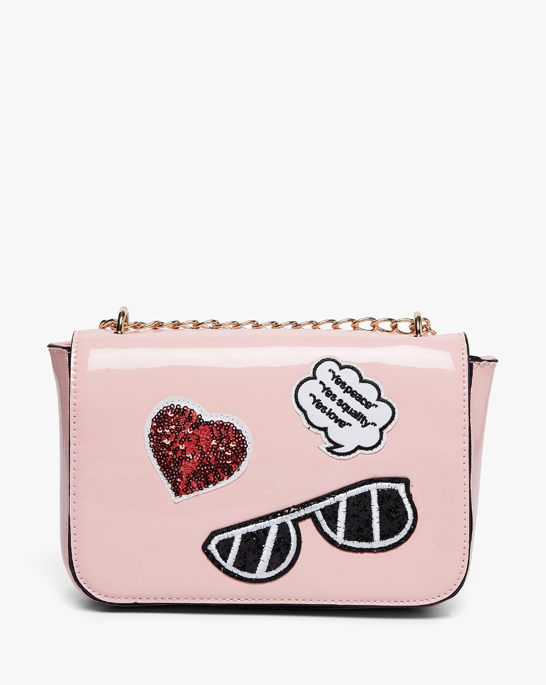 love moschino black quilted bag