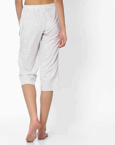 Lounge Capris with Drawstrings