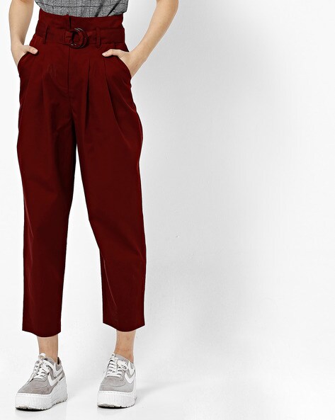 Buy Black Trousers & Pants for Women by Forever New Online | Ajio.com