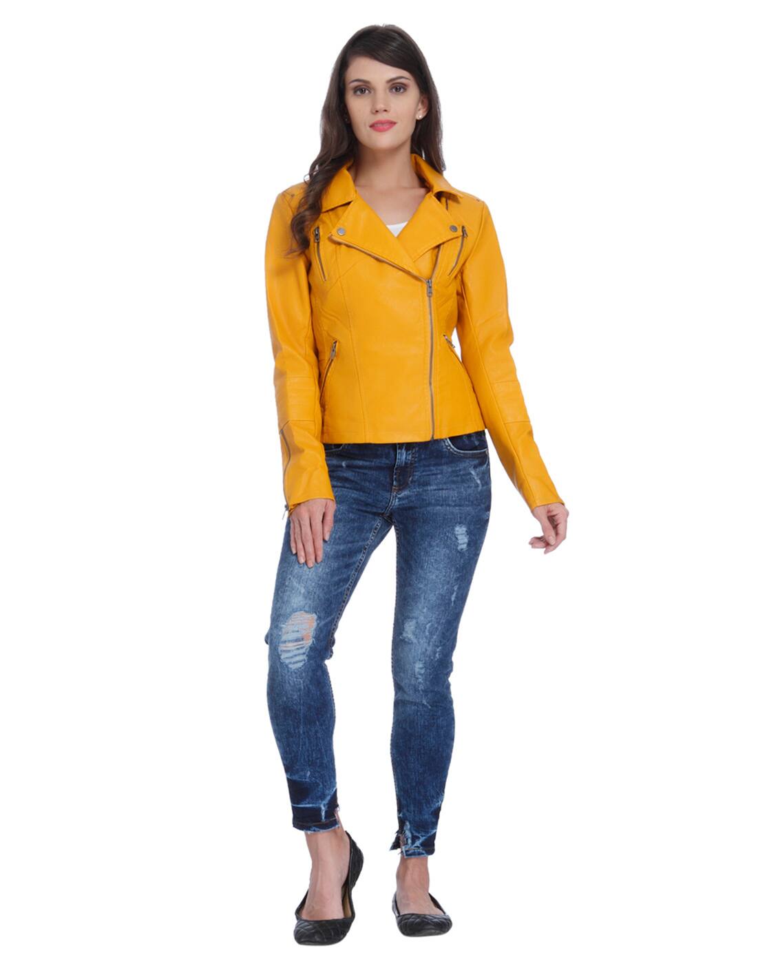 Actualizar 83+ imagen mustard yellow jacket outfit Abzlocal.mx