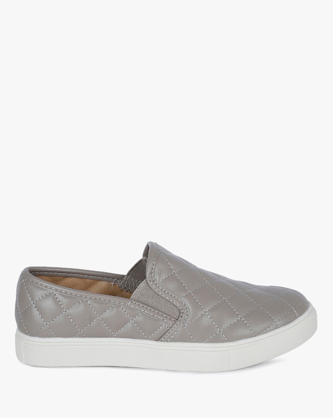 quilted slip on shoes