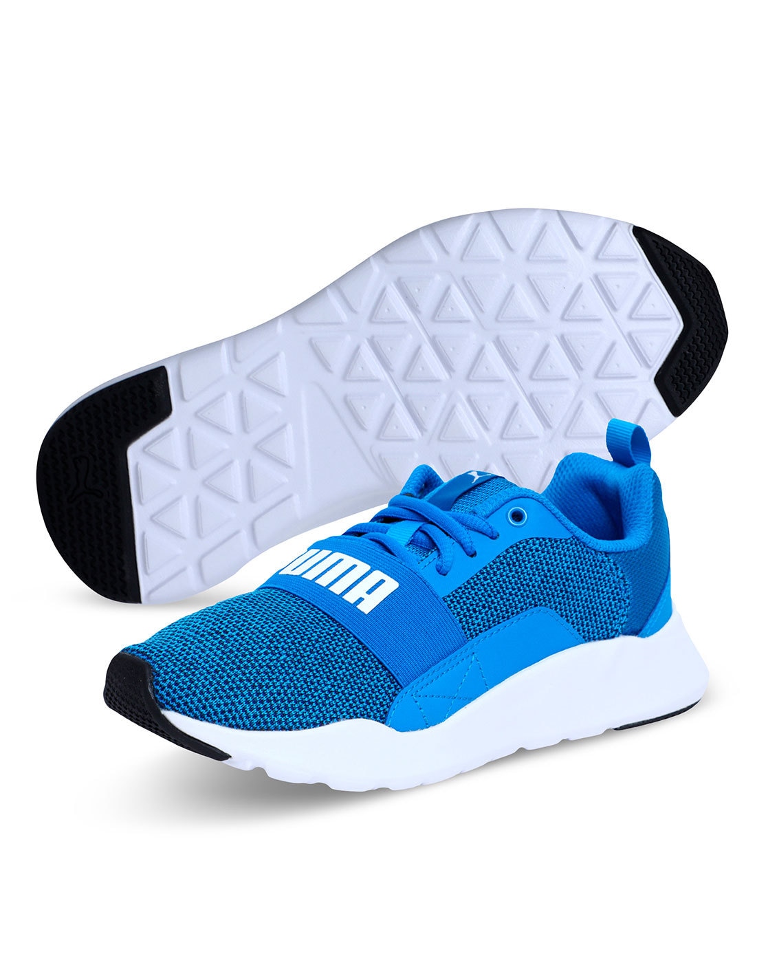 puma wired knit sneakers