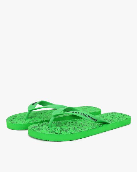 Buy Green Flip Flop \u0026 Slippers for Men 