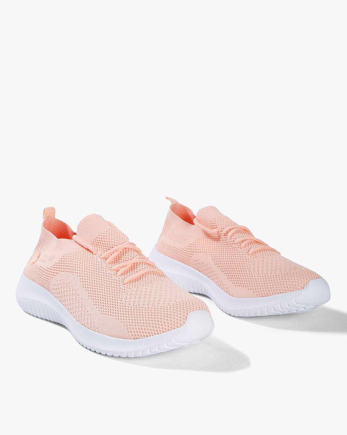 pink casual sneakers