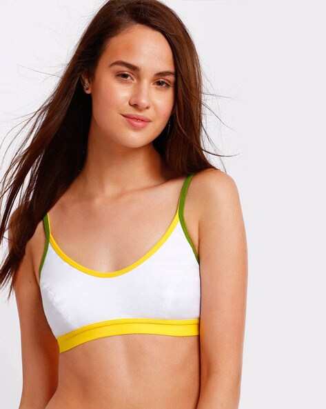 Buy Yellow Bras for Women by Floret Online