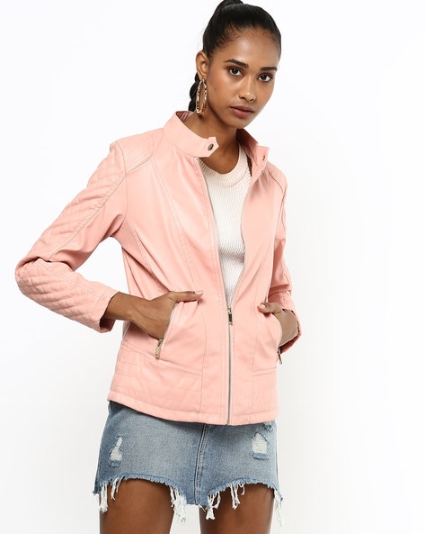 Joe Fresh Jilly Puffer Jacket | Light Pink Hooded Jacket