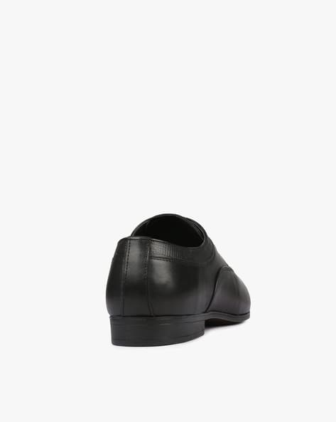 Textured Lace-Up Formal Shoes (Image - 3)