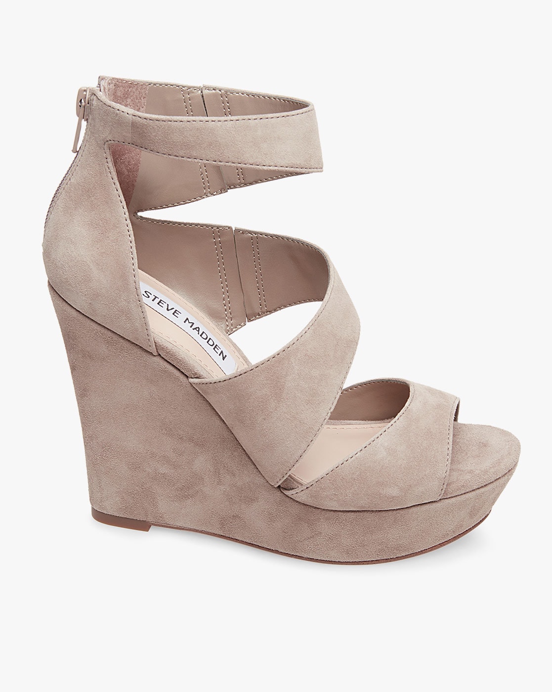 steve madden suede wedges