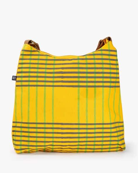 Printed Handbag with Adjustable Shoulder Strap (Image - 2)