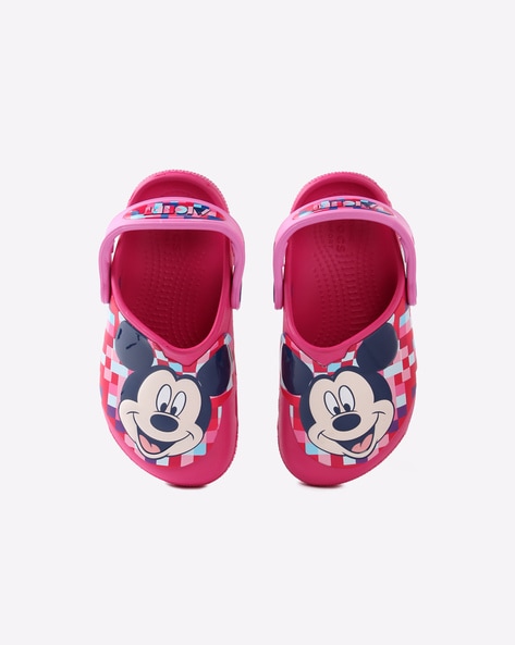 mickey crocs sandals