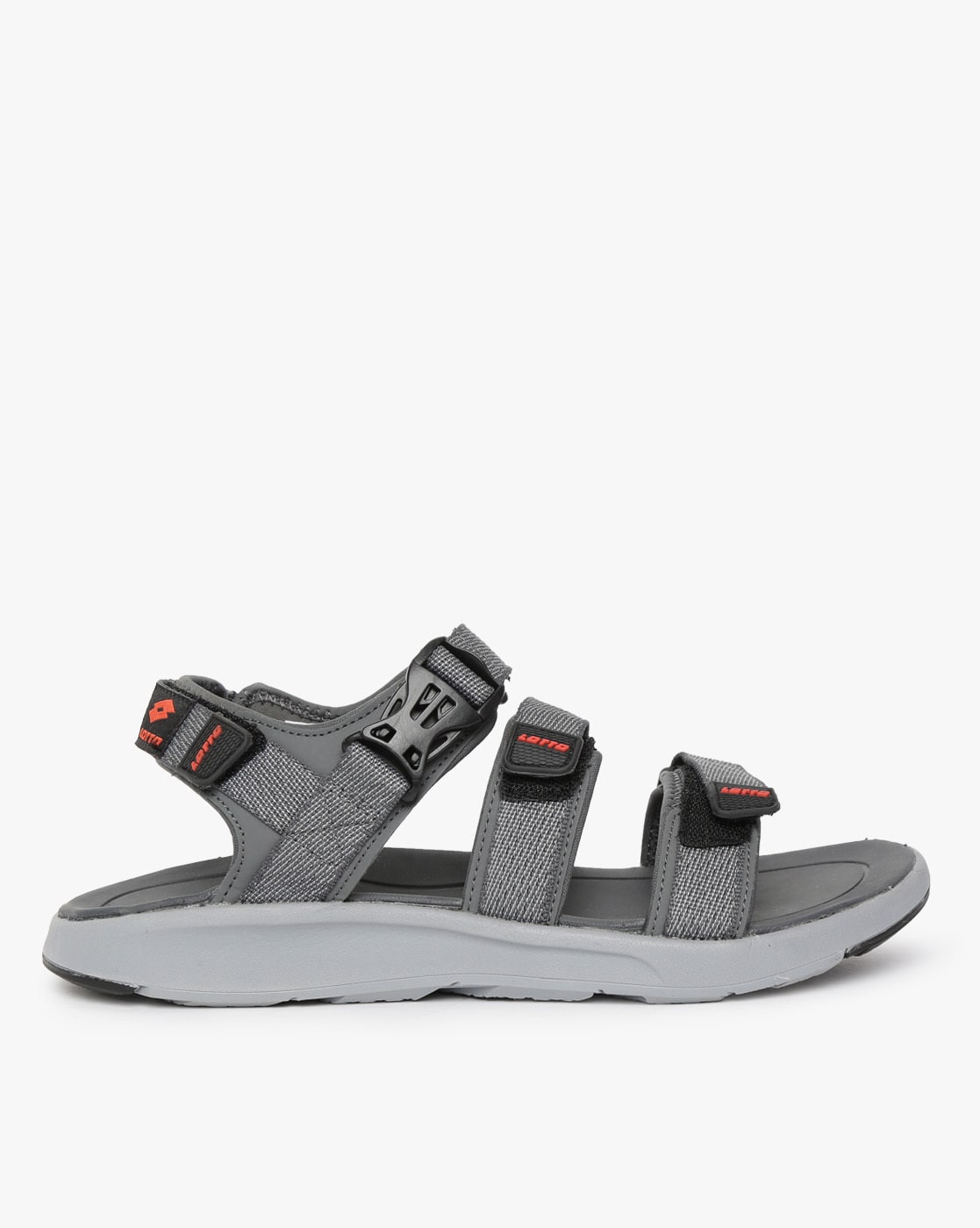 grey sandals
