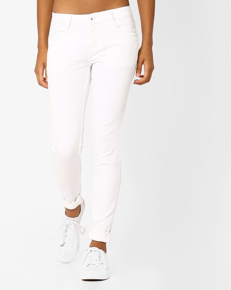 kraus white jeans