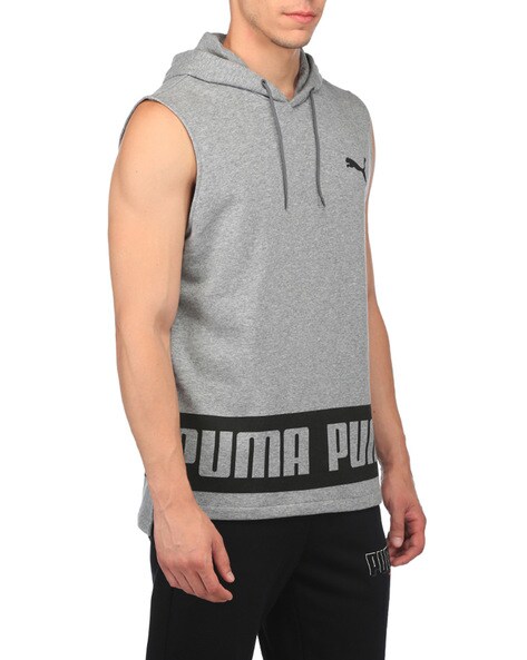 puma sleeveless jacket