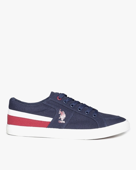 navy polo shoes
