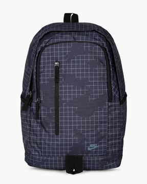 nike men black printed hps elt football backpack