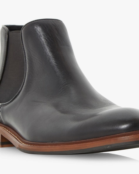 Dune parks hotsell leather chelsea boot