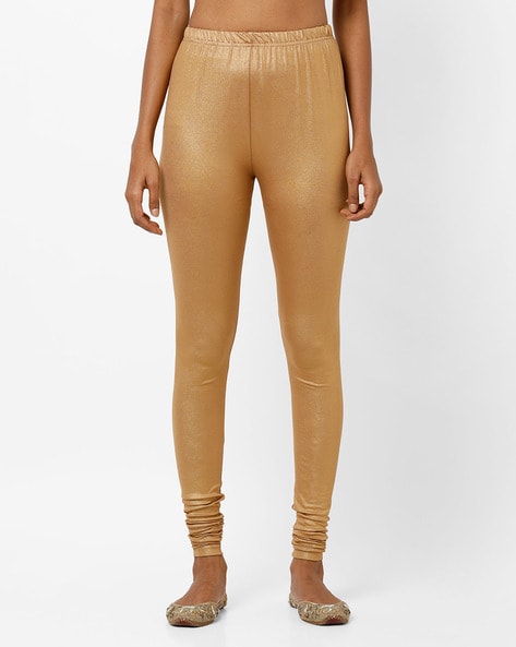 Buy Gold Leggings for Women by Ira Soleil Online