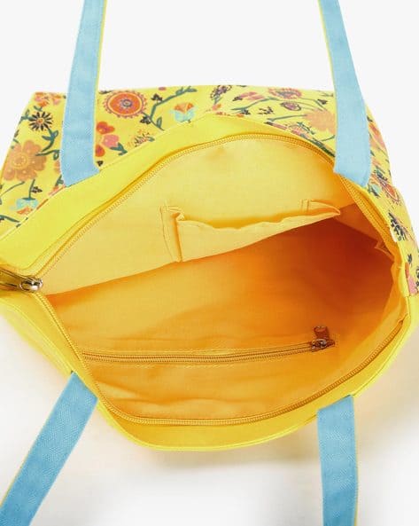 Floral Print Tote Bag (Image - 3)