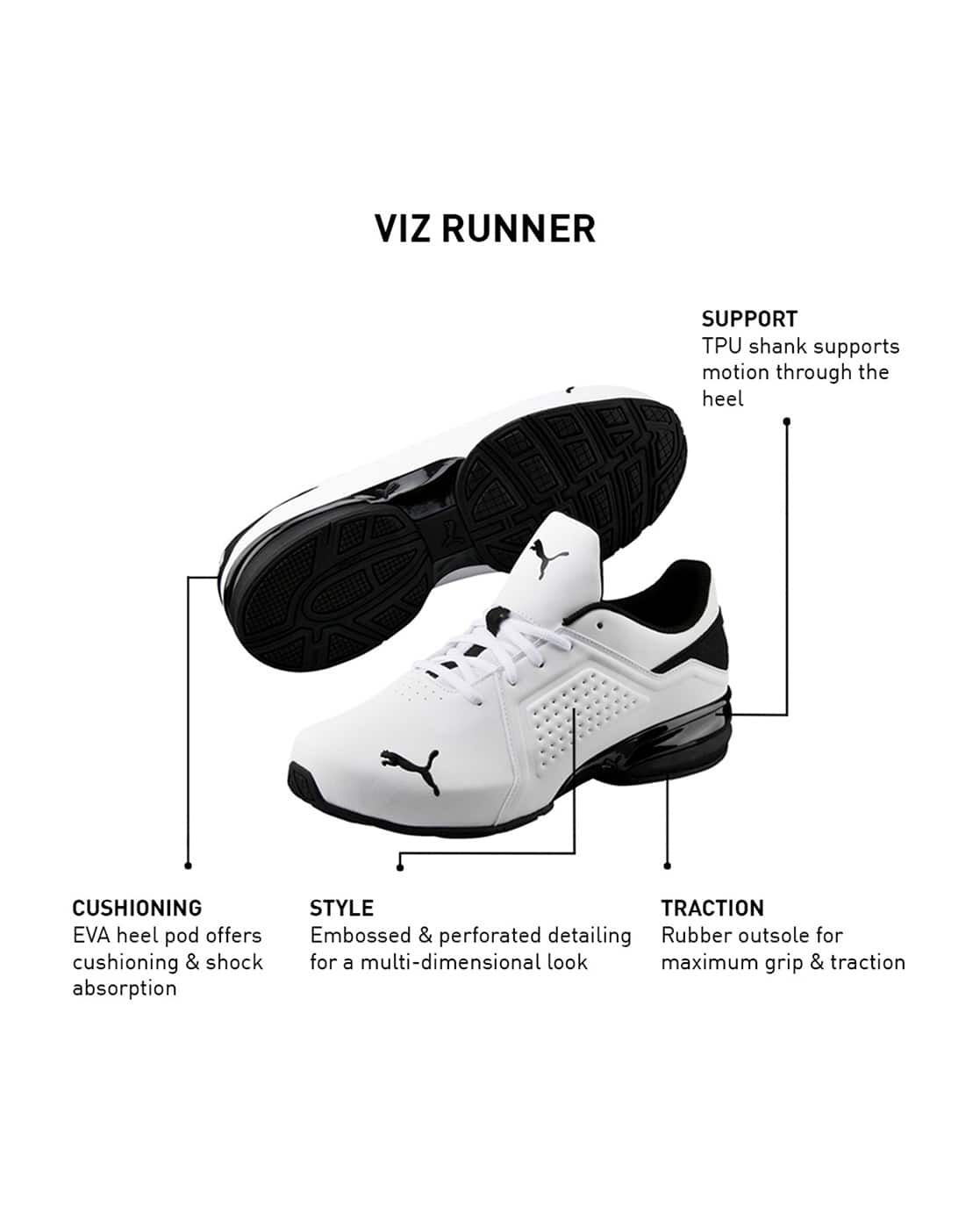 puma viz runner shoes