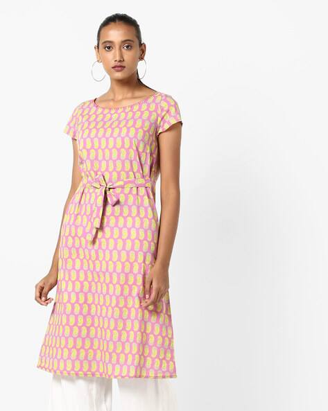 ajio one piece dress