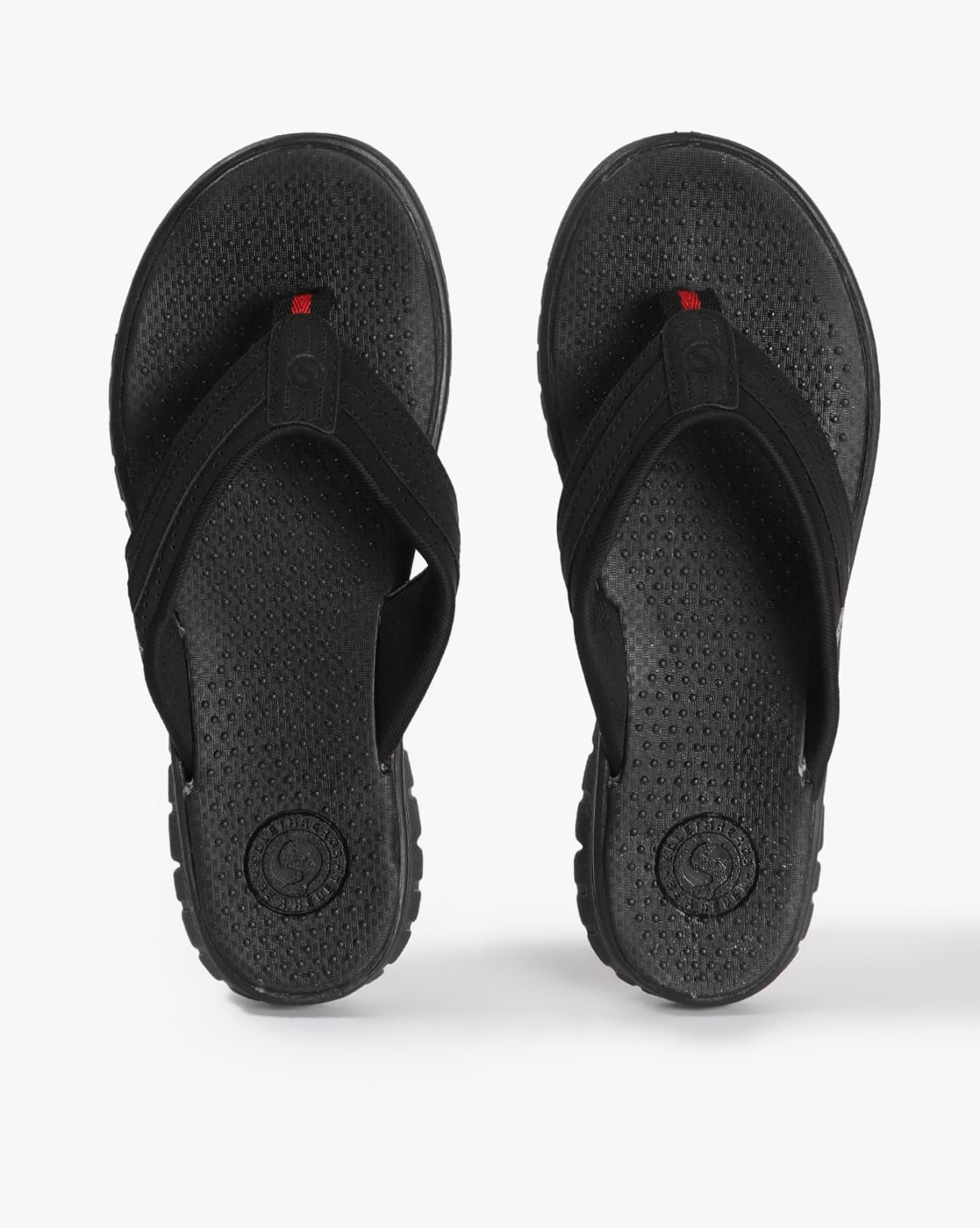 Buy Black Flip Flop Slippers for Men by Solethreads Online