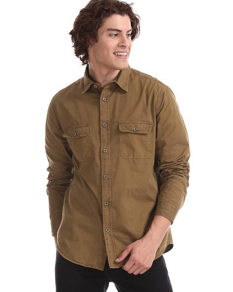 Buy Brown Shirts for Men by Aeropostale 