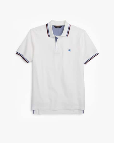 brooks brothers white polo